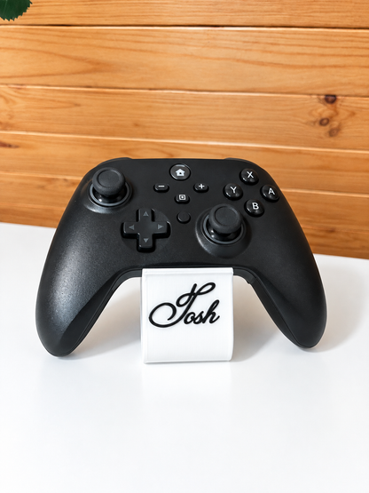 Support de Manette Personnalisé en Impression 3D – Socle Gamer sur Mesure Prénom & Logo (Xbox, PS5, Switch)