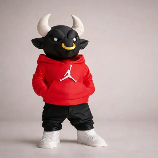 Figurine Taureau Streetwear Design